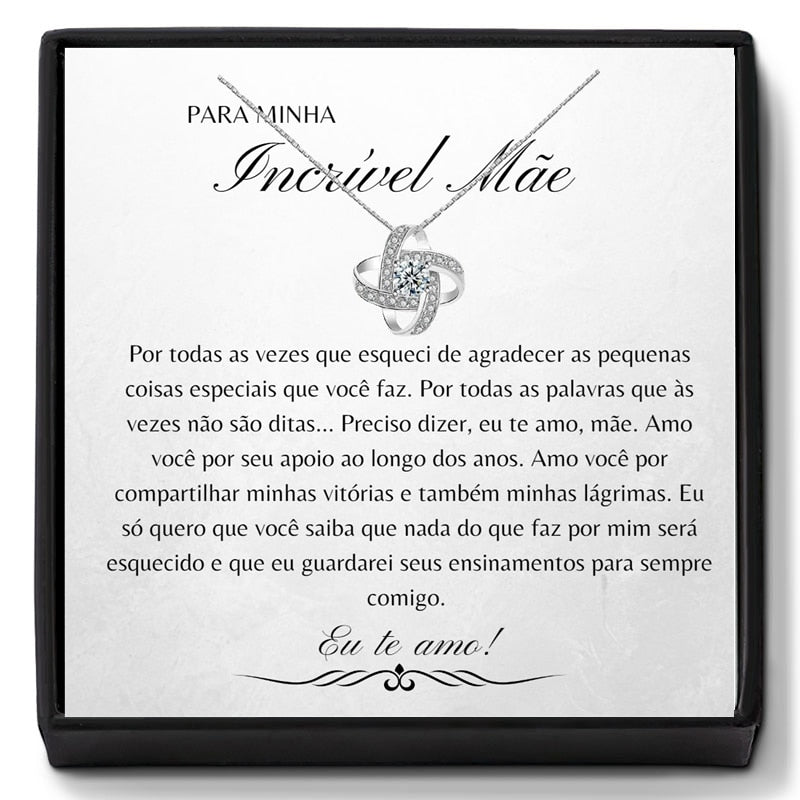 PARA MINHA INCRÍVEL MÃE - COLAR RAINHA